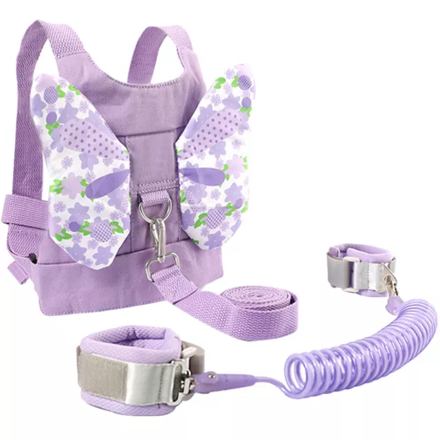 Leash Backpack Baby Walking Harness Toddlers Kids Safety Anti-lost Wrist Travel