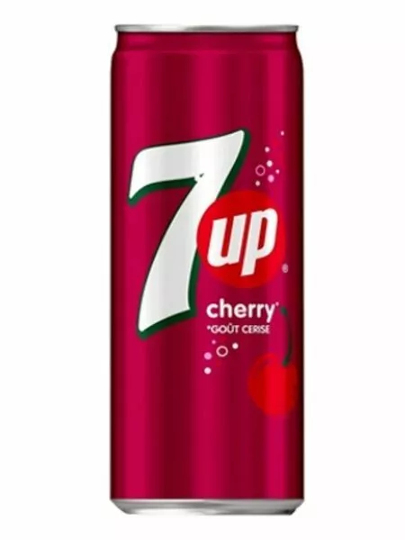 SEVEN UP CHERRY 330 ml Dose, 24er Pack (24x 330ml)  EINWEG PFAND