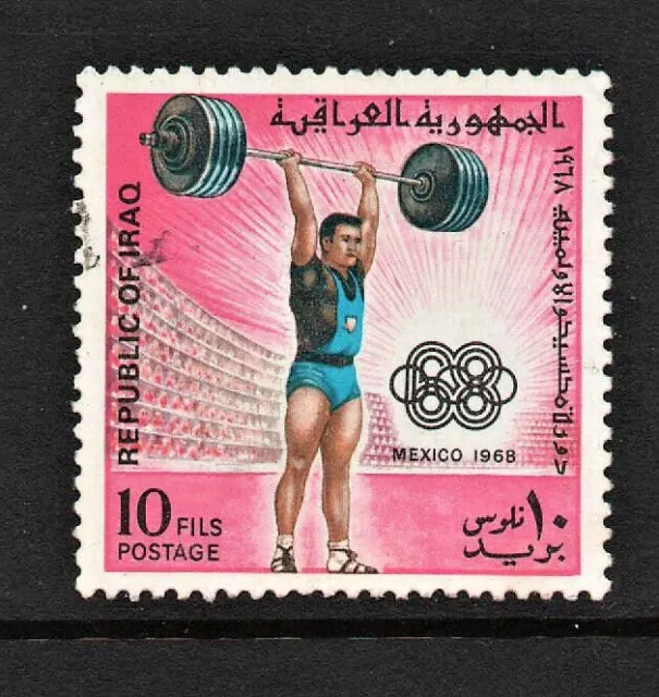 Gebraucht „Olympische Sommerspiele 1968 – Mexiko – Gewichtheben“ Irak...