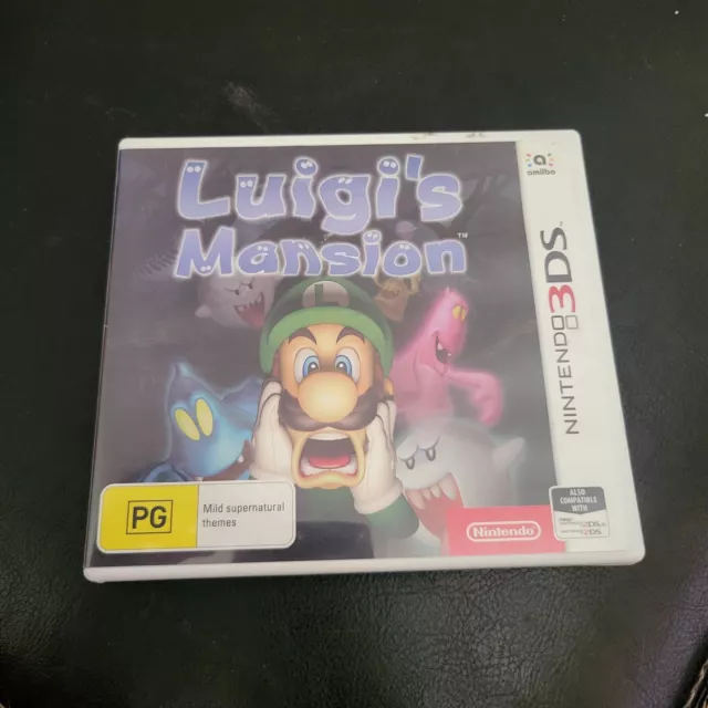 35/39 Nintendo DS/3DS sealed PAL Luigi's Mansion 2. (Saw some