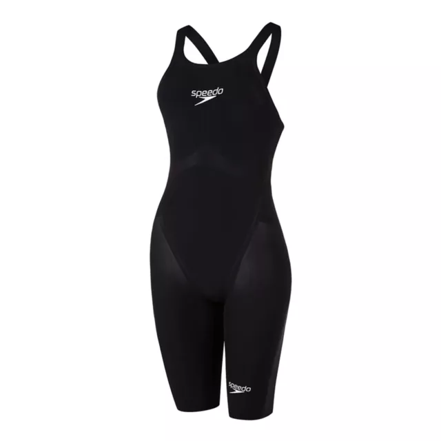 Speedo Fastskin LZR Pure Valor Closed Back Kneeskin Technical Race Suit Black 25