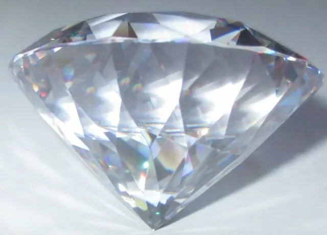 Cubic Zirkonia 2,0 mm Diamant-klar, weiss Brillant-Schliff 10, ...; 1000 Stück 3