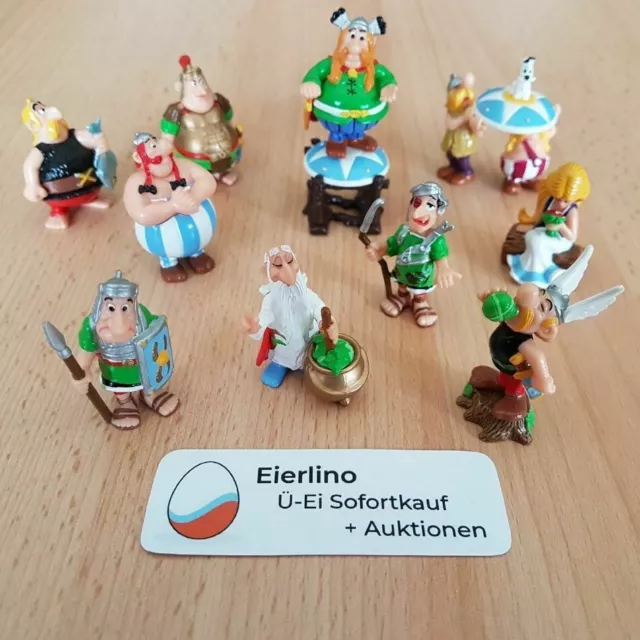 FULL SET: ASTERIX & THE ROMANS from KINDER SURPRISE + handpainted figurines!!