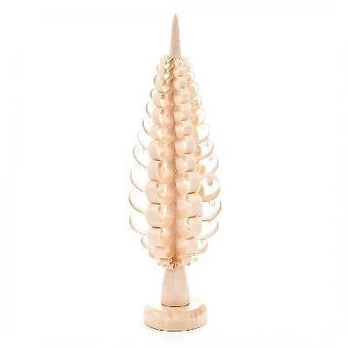 Decorazione da Tavola Albero Chip Natura Altezza 140mm Nuovo Legno di Natale