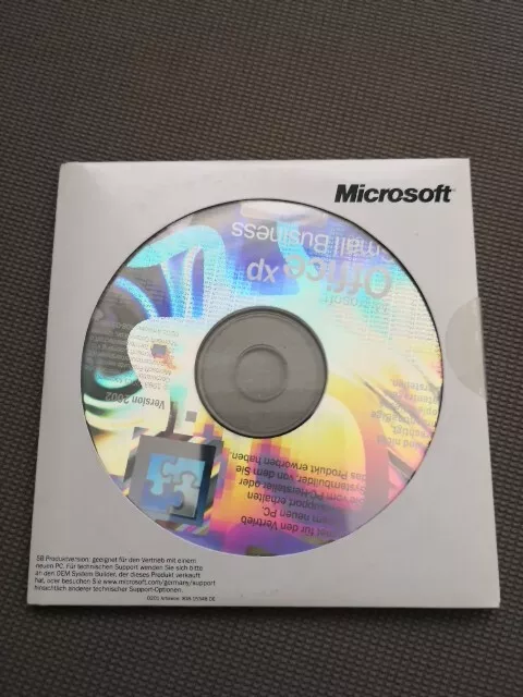 Microsoft Office XP Small Business deutsche Vollversion Word Excel Publisher SBE