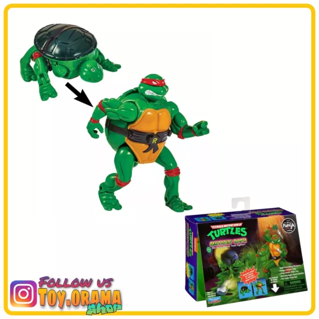 Teenage Mutant Ninja Turtles Classic Mutatin verwandel Figur: Raphael