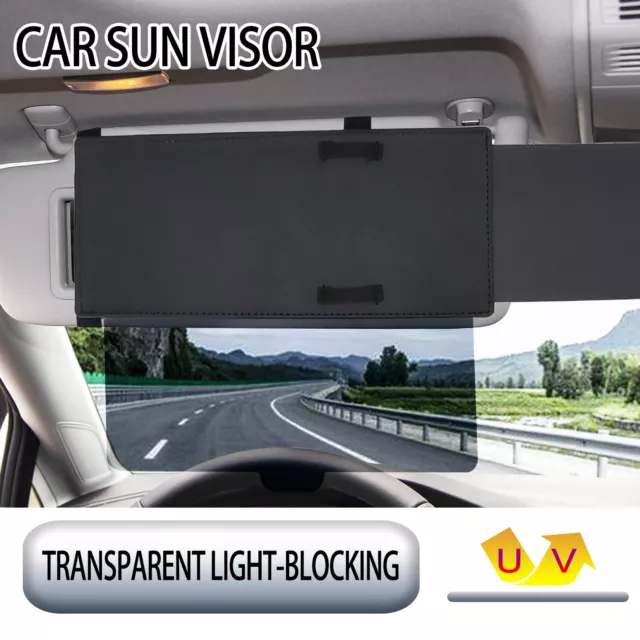 Car Sun Visor Shade Extender Shield Anti Glare Extension DrivingUV Ray Universal