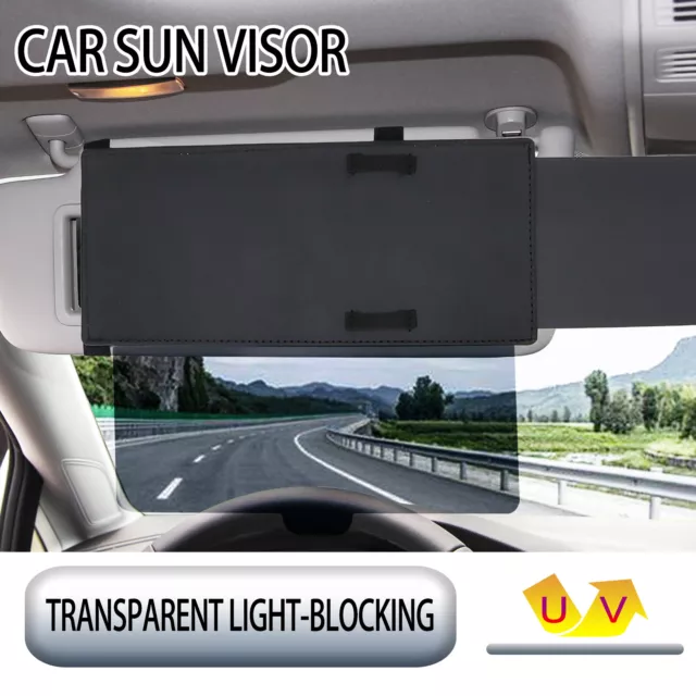 Universal Car Sun Visor Shade Extender Shield Anti Glare Extension DrivingUV Ray