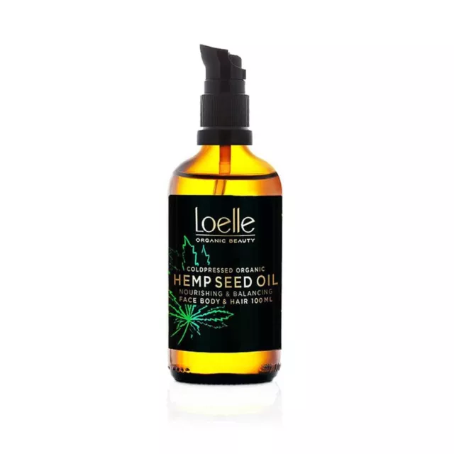 Loelle - Huile de Chanvre 100% Naturelle - Traitement Antioxydant avec Q10 po...