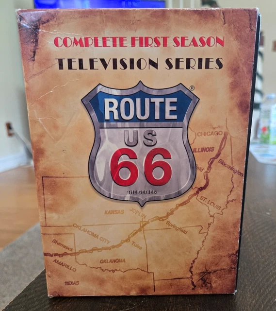 ROUTE 66 THE Complete Series DVD 24-Disc Set Seasons 1-4 (1