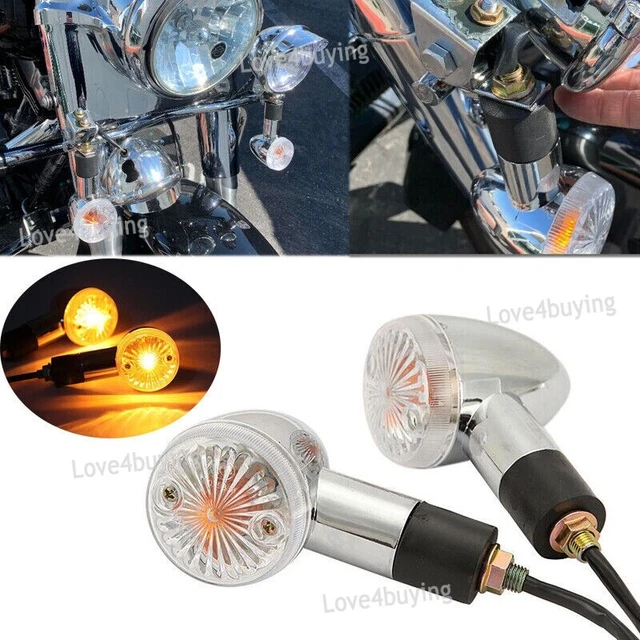 Motorcycle Turn Signal Lights For Honda VT Shadow Ace Classic 500 700 750 1100