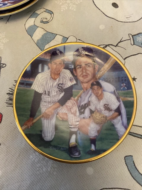 Luis Aparicio Chicago White Sox Gartlan Miniature 3 Inch Collector Plate