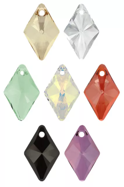 Superior PRIMERO 6320 Rhombus Crystals Pendants * Many Sizes & Colors