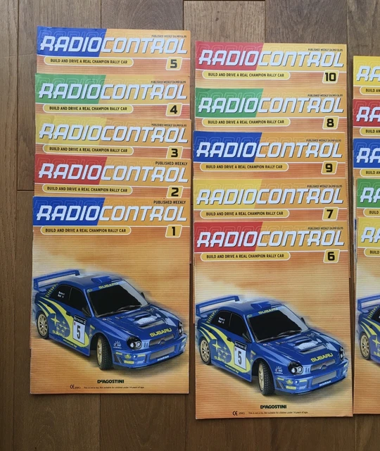1/10 DEAGOSTINI BUILD Subaru Impreza Rc Radio Control Car Magazine £9.