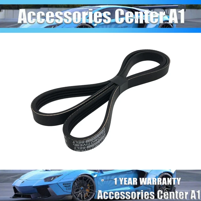 4 In Wide Leather Belt MOCA Compressor Belt – Fits Buick, Chevy - Foto 12