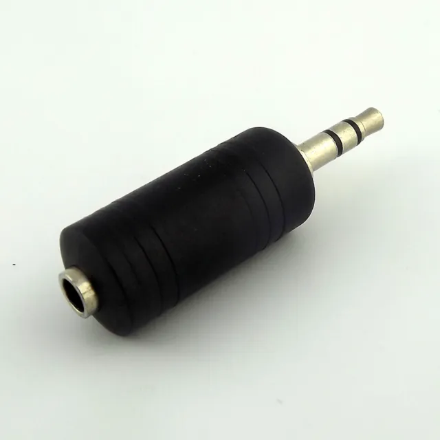 1x 3.5mm 1/8" Male Plug Stereo to 3.5mm Female Headphone Audio Adapter Converter