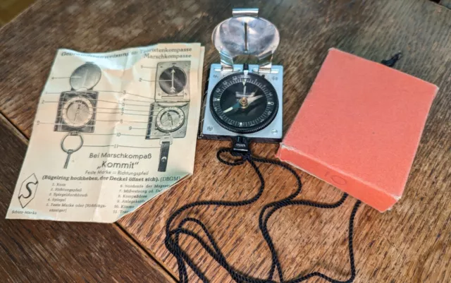 C. STOCKERT & Sohn Marschkompass Touristenkompass Jugend NR. 10  WK 2 Wehrmacht