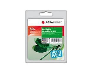 28ml 50% more pages ~ e ~ AgfaPhoto APB 985 SETD lc985bk Ink BK/C/M/Y Pages 2.089 