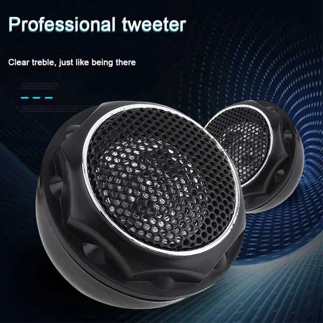 Altoparlanti Auto RECOIL Serie REM65 Da 6,5 Pollici - Sistema Componenti 2 Vie, 200W Picco, Tweeter In Seta