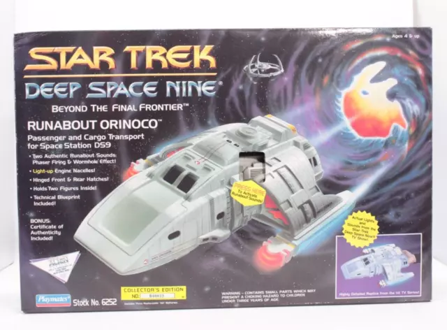 Playmates Star Trek Deep Space Nine 9 Runabout Shuttlecraft Orinoco