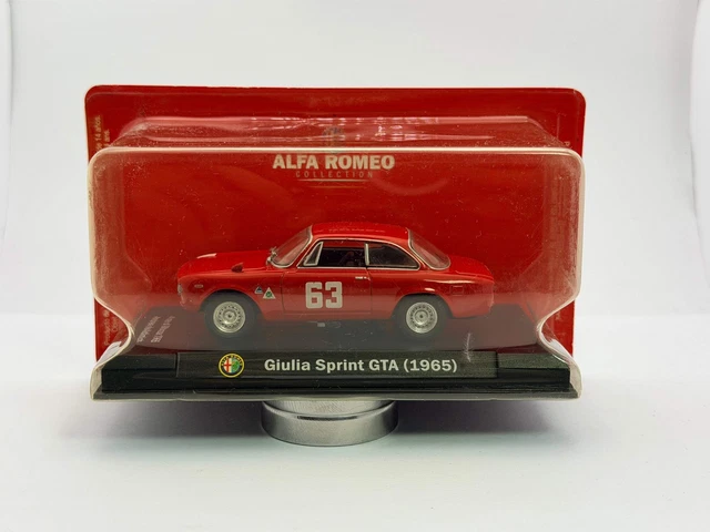 ALFA ROMEO GIULIA SPRINT GTA 1965 Rouge MINICHAMPS 1:43