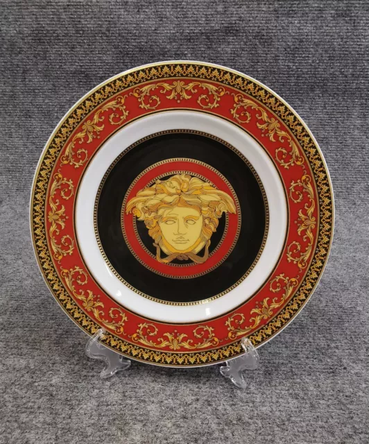 ROSENTHAL VERSACE MEDUSA red BROTTELLER 18 cm Teller