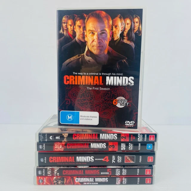 Criminal Minds Seasons 1 2 3 4 5 6 DVD Bundle Crime Murder Rated M Region 4