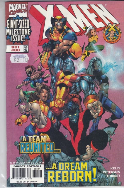 Marvel Comics X-Men Vol. 2  #80 October 1998 Free P&P Same Day Dispatch