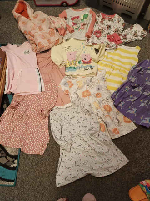 girls clothes bundle age 5-6 years
