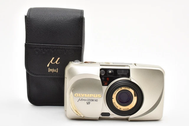 NEAR MINT] OLYMPUS µ mju Zoom 140 Point & Shoot Film Camera From
