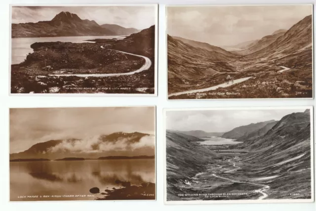 10 Loch Maree Area Ross-shire Scotland Old Postcards All Cards Shown (84)