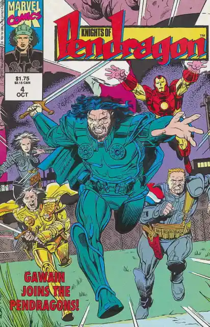 Knights of Pendragon #4 Marvel Comics October Oct 1992 (VFNM)
