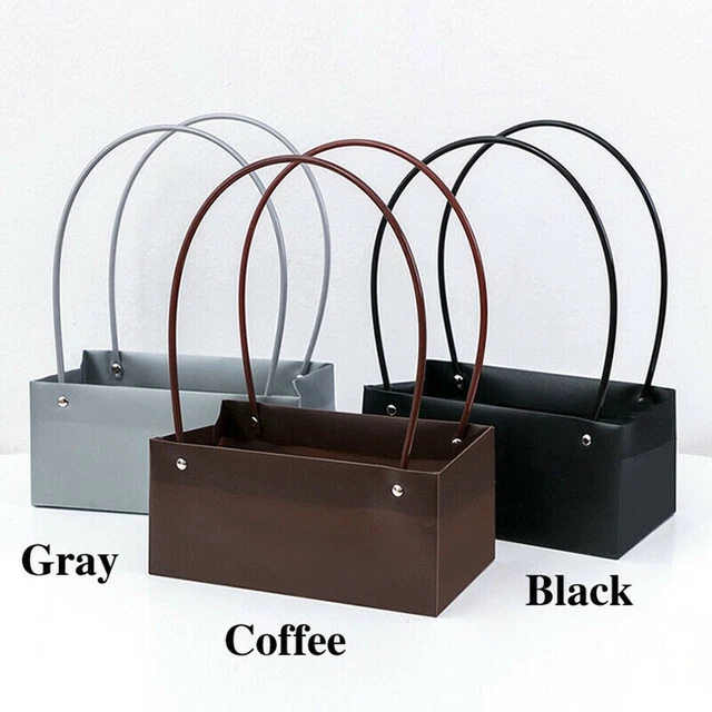 Sacchetti in PVC per Conservazione Regalo Impermeabili Bouquet Set di 2 Ideali per Fiorai