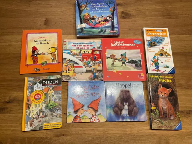 9 Kinderbücher, Bücher Paket, 9 Stück