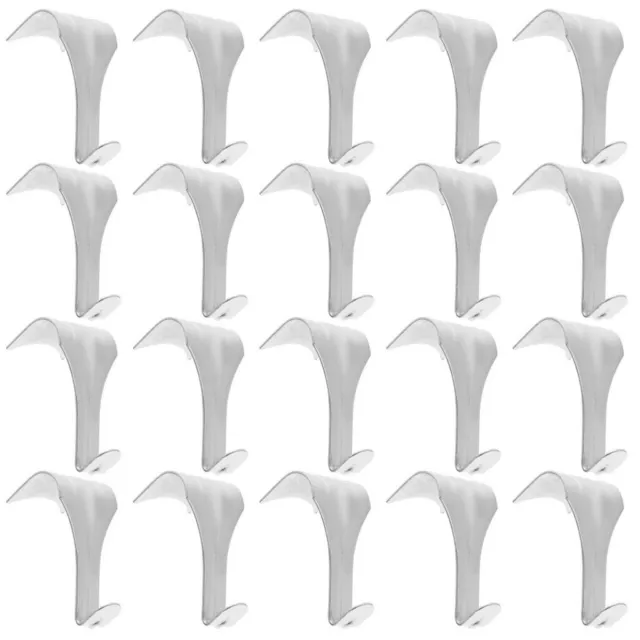 20Pcs Picture Frame Hangers Picture Rail Hanging Hooks Wall Picture Hooks