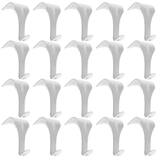 20Pcs Picture Frame Hangers Picture Rail Hanging Hooks Wall Picture Hooks