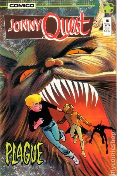 Jonny Quest #16 VF 1987 Stock Image
