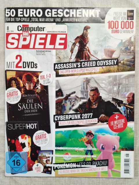 Computer Bild Spiele - Ausgabe 8/2018