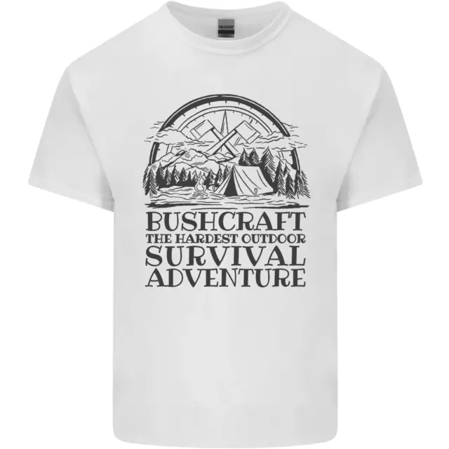 Bushcraft Outdoor Survival Adventure Mens Cotton T-Shirt Tee Top