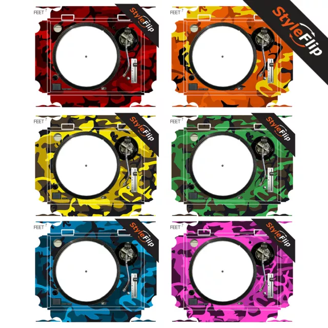 Technics SL-1210M5G Skin | 6 Camo Colors | Full Wrap & NO Slipmat | StyleFlip