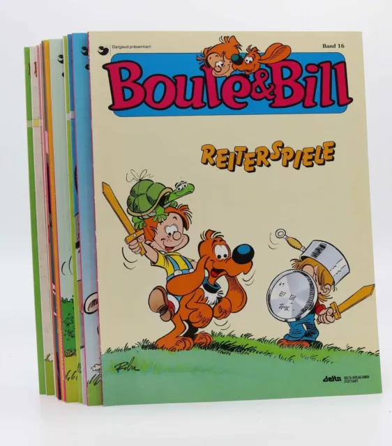 Auswahl: Boule & Bill - Schnief & Schnuff Delta Ehapa Salleck Comic Alben - Roba