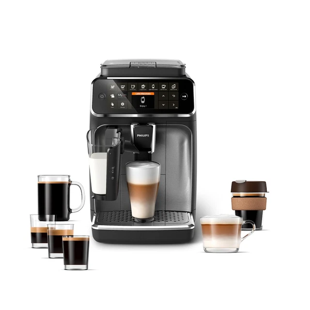 PHILIPS 4300 SERIES Fully Automatic Espresso Machine LatteGo Milk