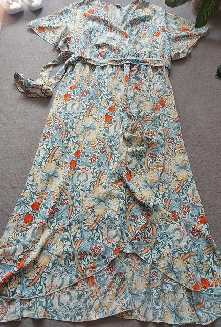 The Andamane Abito A-line Floreale Con Collo Drappeggiato Donna - Outlet - Foto 2