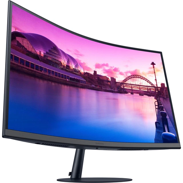 Samsung Bildschirm Curved Monitor S27C 27 Zoll 75Hz 4ms HDMI DP Full HD Speaker