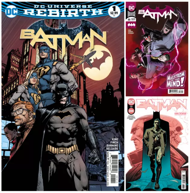 Batman DC Universe Rebirth U PICK comic 1-132 3 24 37 38 126 127 131 2016 z401