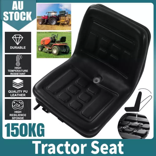 Tractor Seat Forklift Excavator Universal Backrest Truck Chair Adjustable 150KG