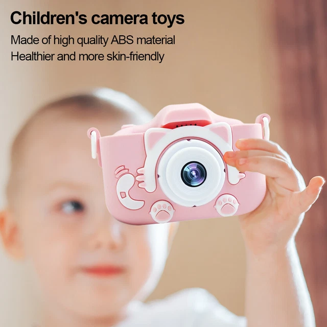 Cute Digital Camera 1080P Video Record Camera with Silicone Cover Gifts for Kids 2