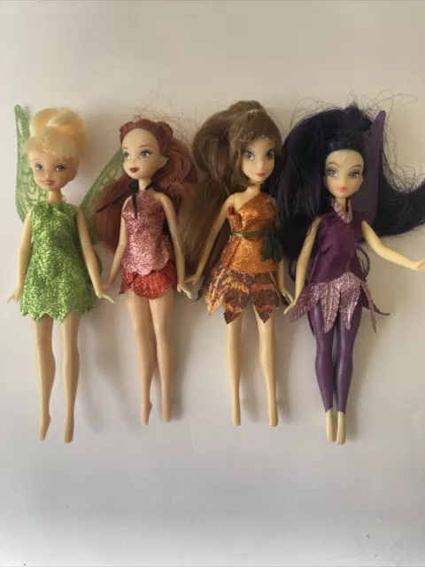 Disney Mini Tinkerbell Fairy Dolls 5.5”