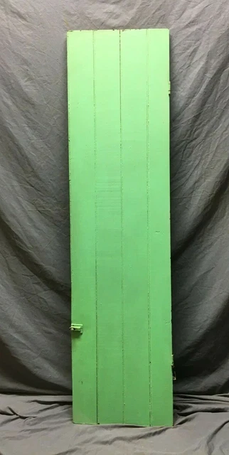Antique Cupboard Pantry kitchen cabinet 16 x 61 Wainscot  Door VTG 119-19B