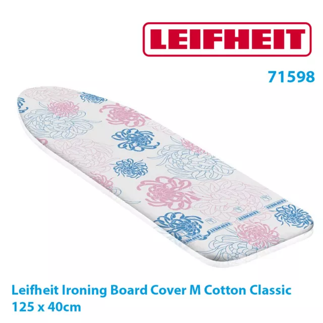Leifheit Ironing Board Cover M Cotton Classic 125 x 40cm 71598